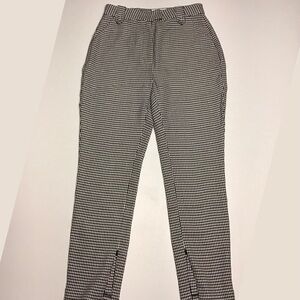 Madison the Label Black and White / Cream Houndstooth Pants